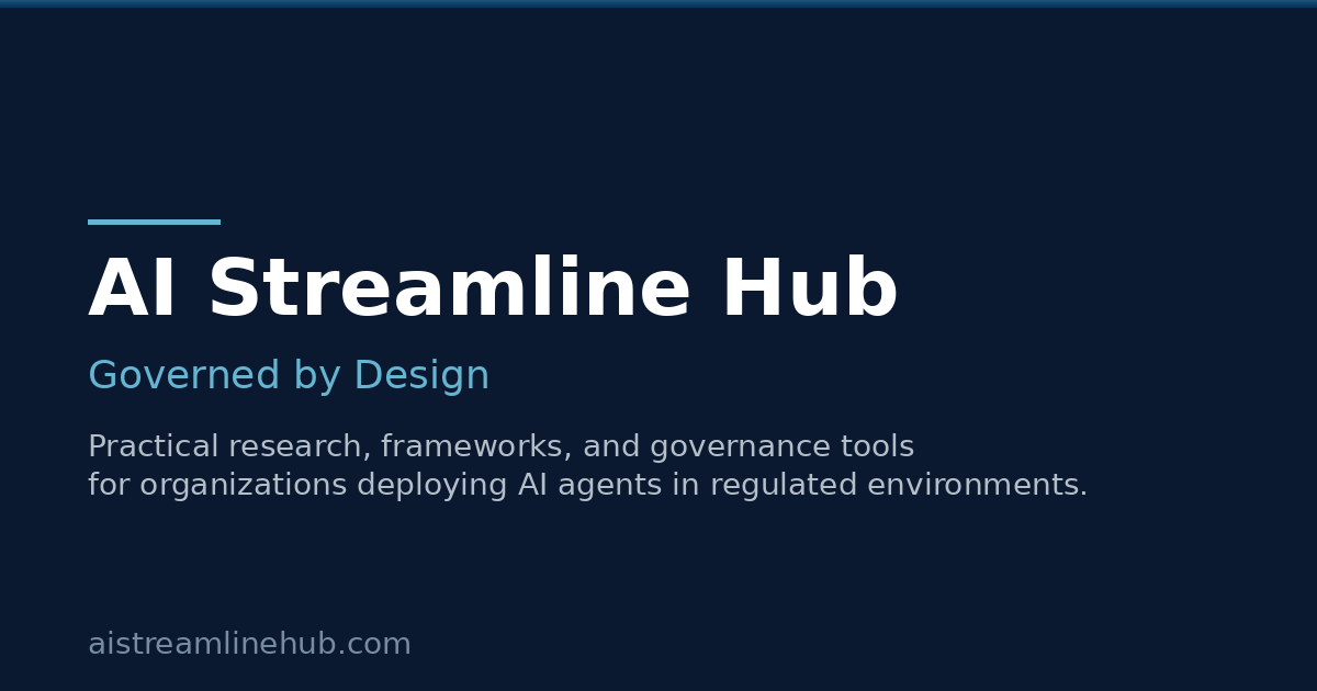 AI Streamline Hub — Closing the Gap Between AI Deployment and ...